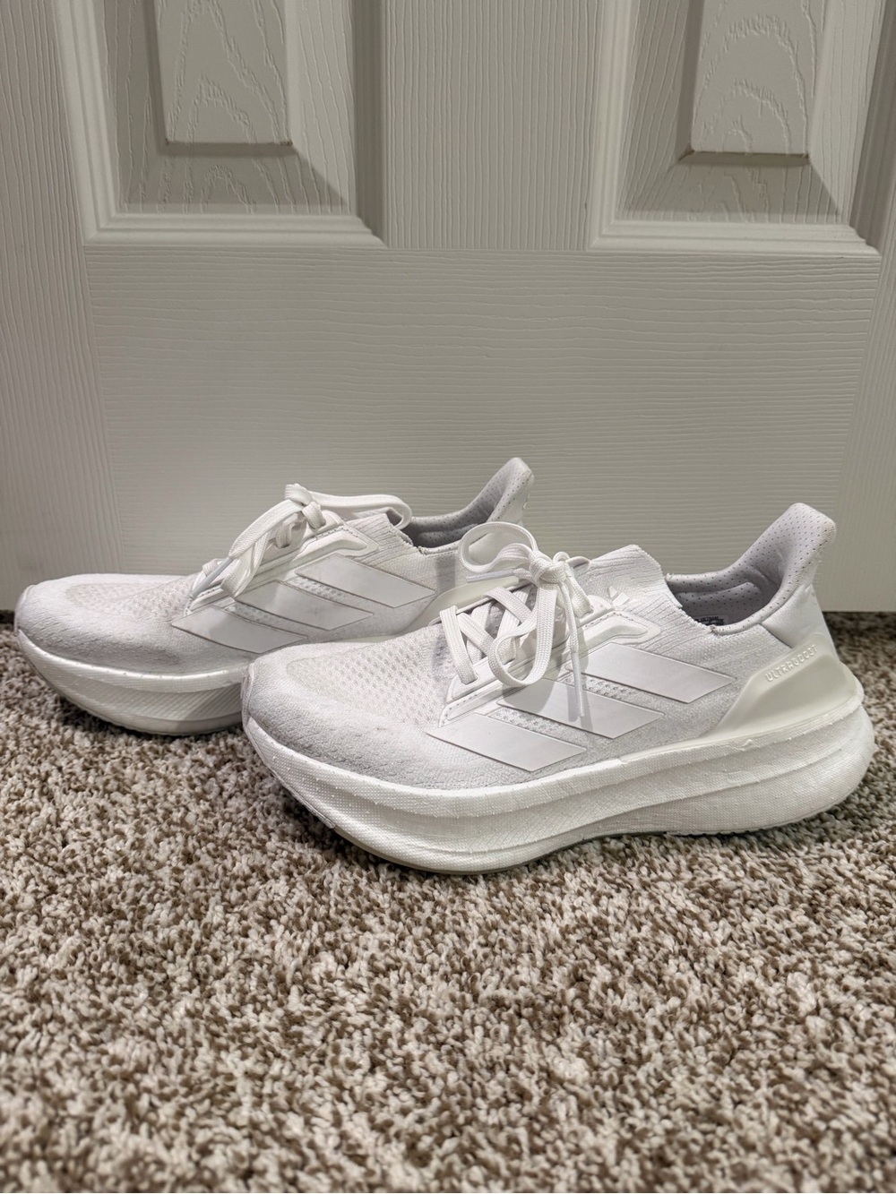 Women’s Adidas White Ultra Boost Running Sneakers - Size 6.5